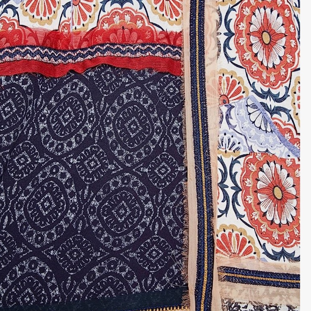 Desigual Women's Bobbie Short Sleeve T-Shirt Poncho Style - Picture 3 of 14